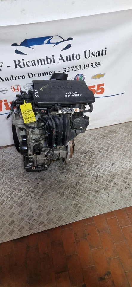 MOTORE KIA PICANTO/HYUNDAI I10 1.0 BENZ KM 51.000 2015-2020 G3LA SCARICO 1 FORO - immagine 2