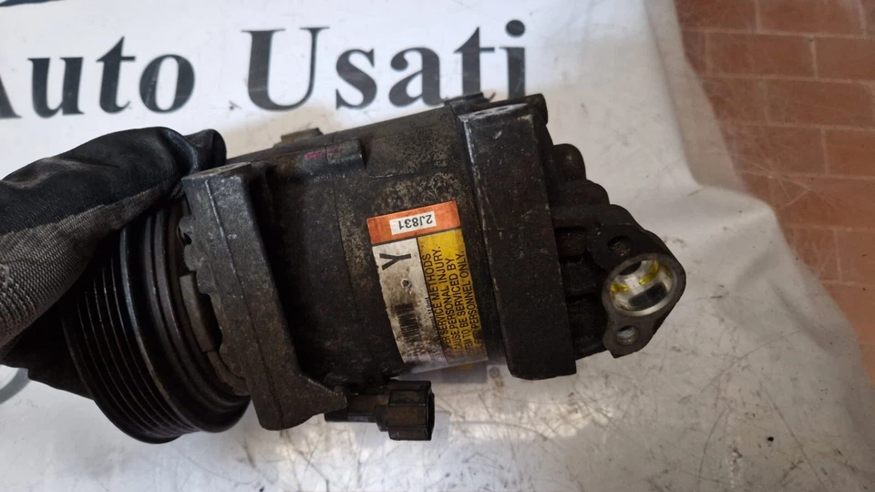 Compressore A/C NISSAN MICRA K11 1.0 1.3 Benzina 2000-2003 COD. 926001F701 - immagine 5