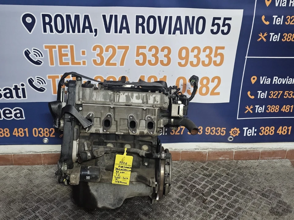 Motore Fiat panda /Lancia Ypsilon km 88.000 1.2 benzina 2006-2010 cod 188a4000 - immagine 2