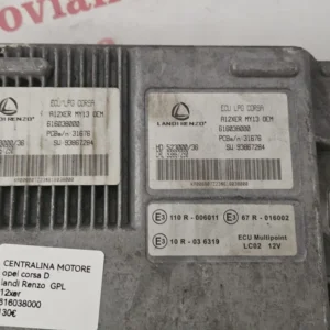 CENTRALINA MOTORE OPEL CORSA D LANDI RENZO GPL A12XER 616038000
