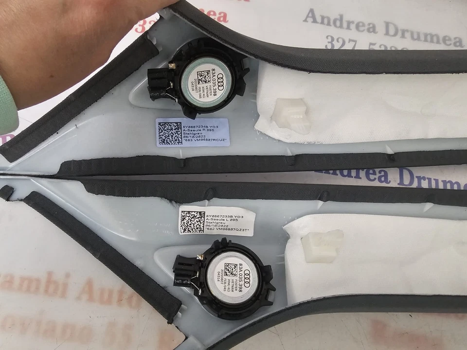 RIVESTIMENTO MONTANTE ANT DX/SX AUDI A3 8Y COD 8Y0867233B 2022 - immagine 5