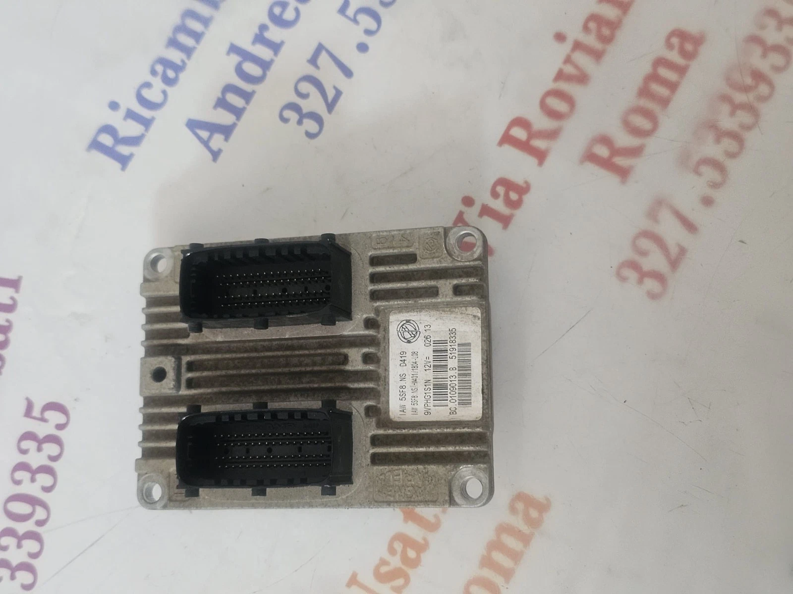 CENTRALINA MOTORE FIAT PUNTO 188 COD IAW 5SF8.NS COD 51918335