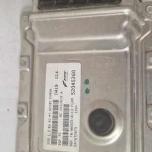 CENTRALINA MOTORE FIAT 500 1.2 BENZINA 2014-2020 COD 52045260