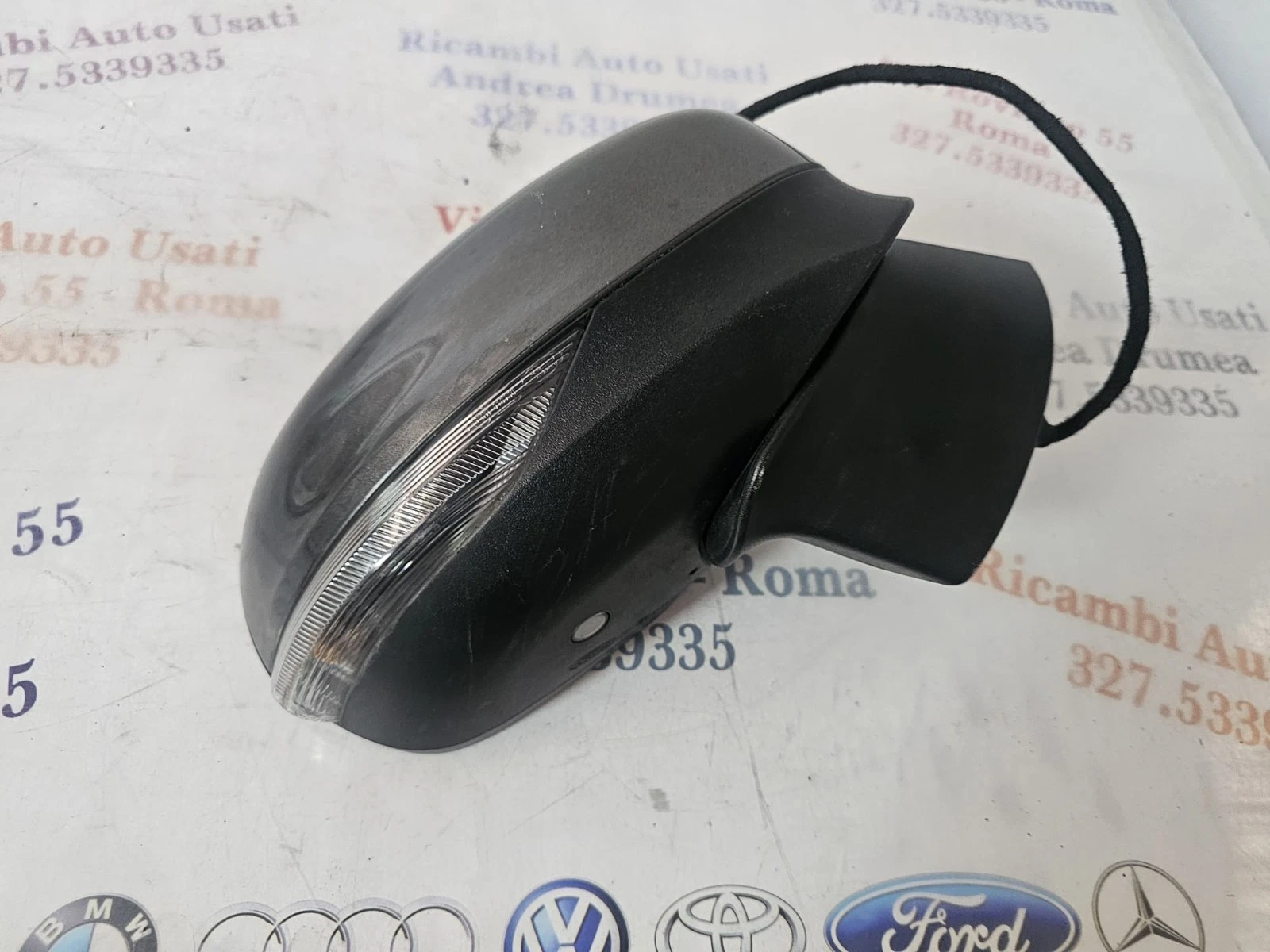SPECCHIETTO RETROVISORE DX FORD FIESTA S7 2017-2023 PIN 10 - immagine 4