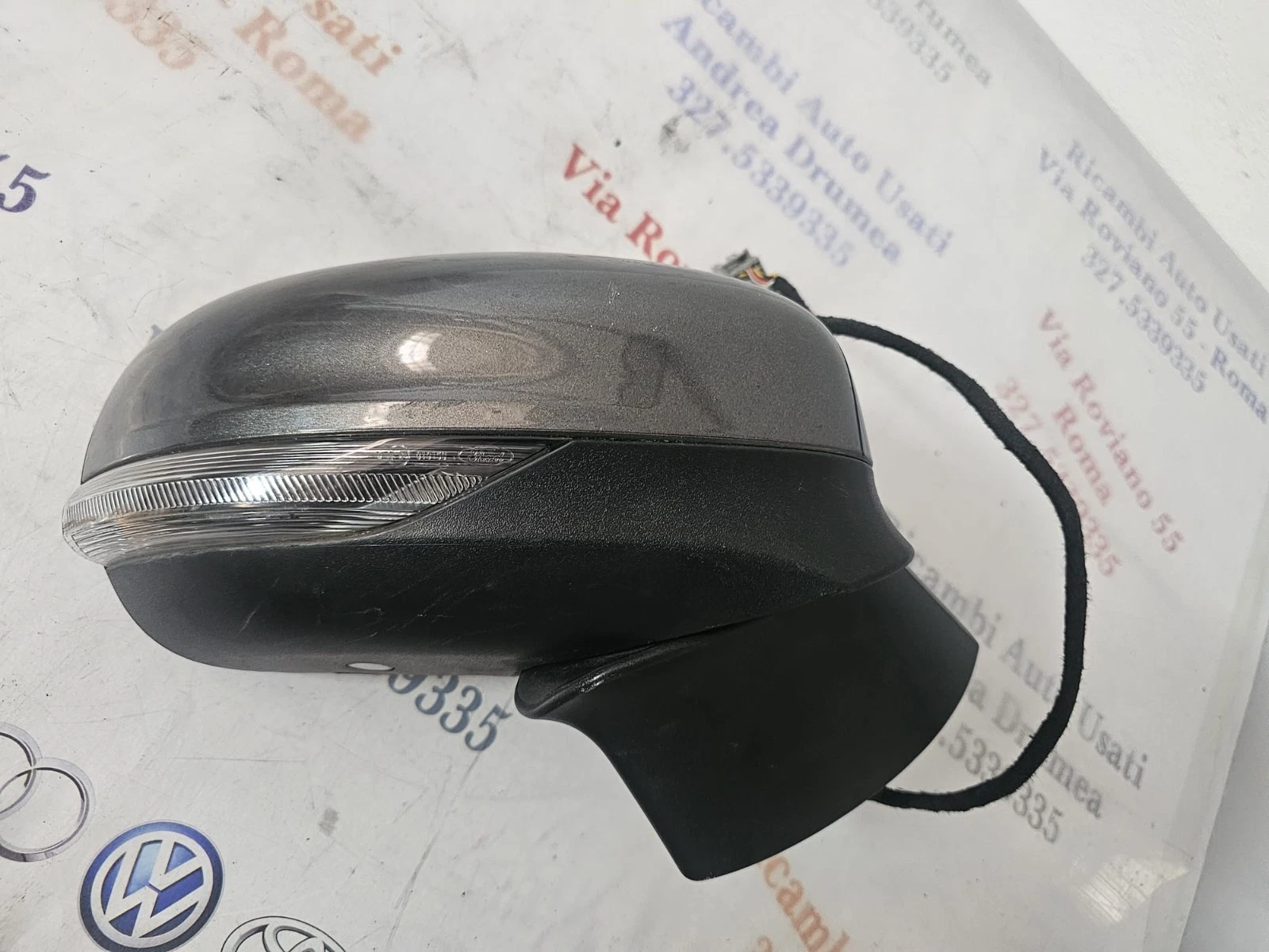 SPECCHIETTO RETROVISORE DX FORD FIESTA S7 2017-2023 PIN 10 - immagine 3