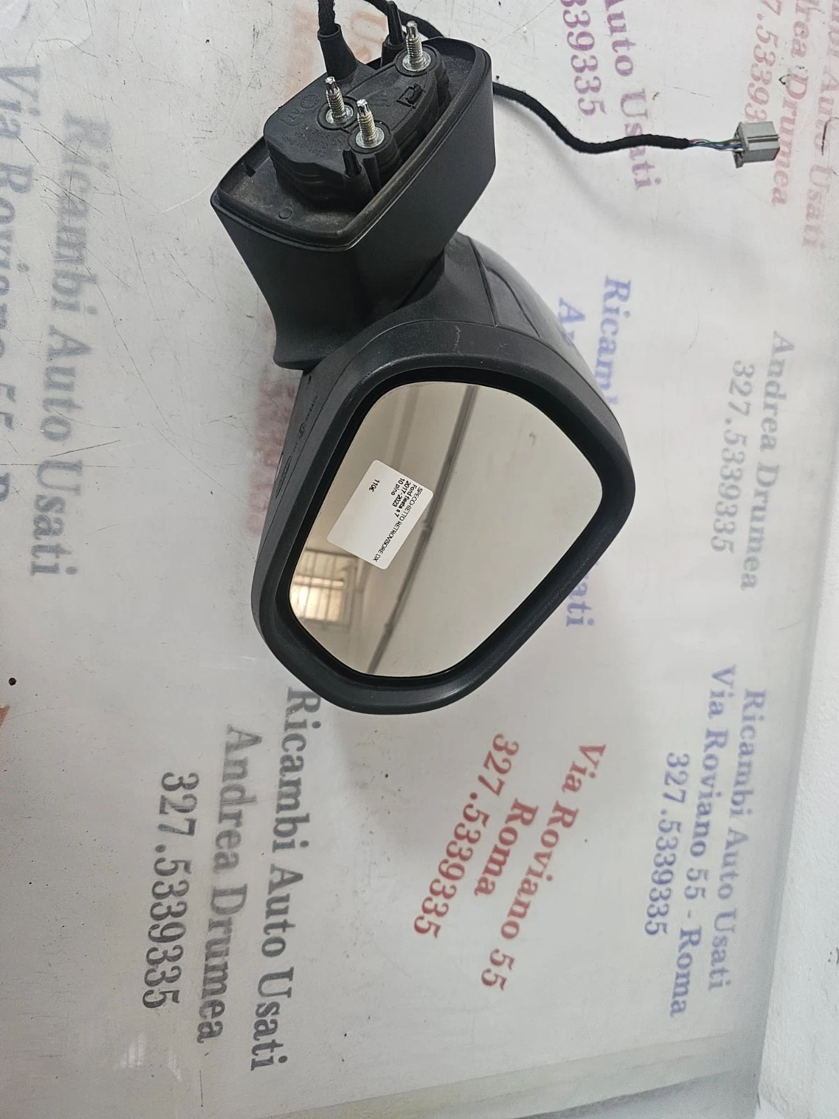 SPECCHIETTO RETROVISORE DX FORD FIESTA S7 2017-2023 PIN 10 - immagine 2
