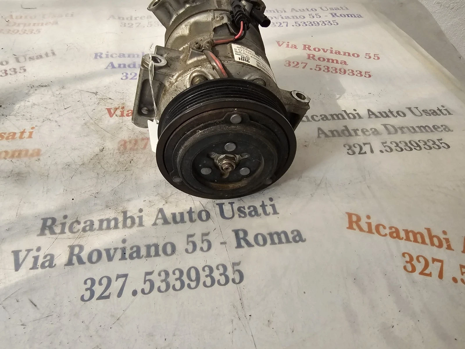COMPRESSORE OPEL ASTRA K 1.6 DIESEL 2016-2021 SANDEN 39034464 - immagine 7
