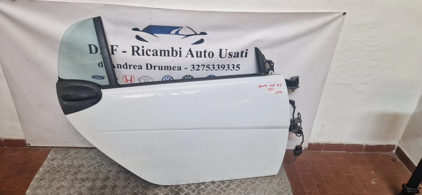 PORTA ANTERIORE DX SMART 451 2007-2015