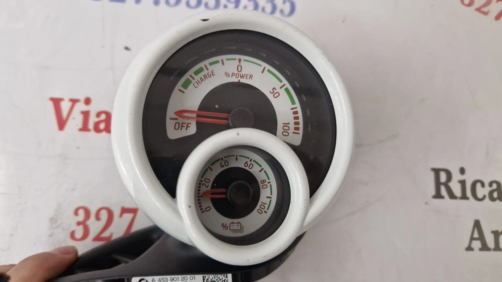 CONTA GIRI SMART 453 2018-2023 VERSIONE ELECTRICA A4539012001