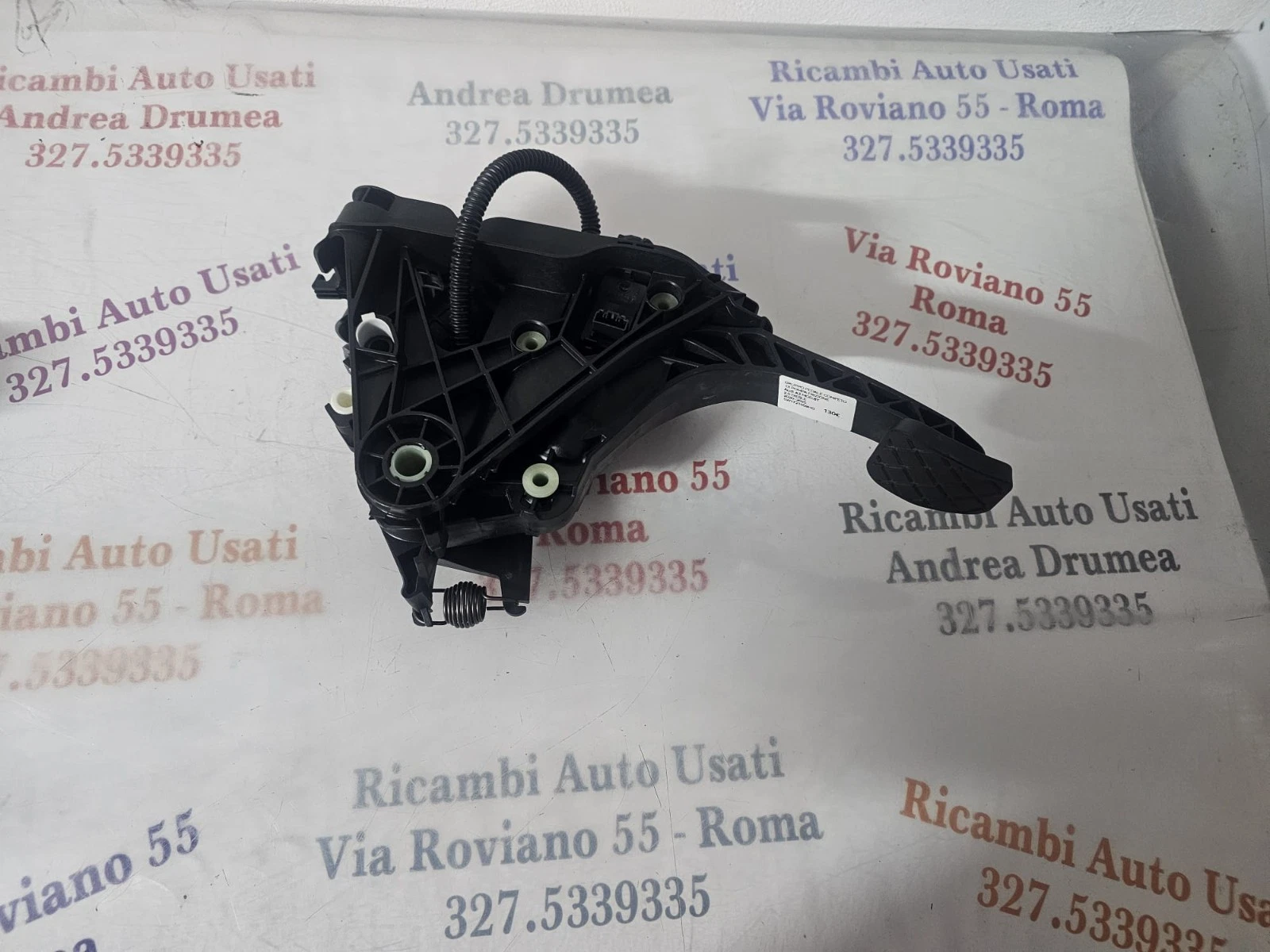 GRUPPO PEDALI COMPLETO DI POMPA FRIZIONE AUDI /GOLF 2.0 DIESEL CODICE 5W172159 - immagine 7