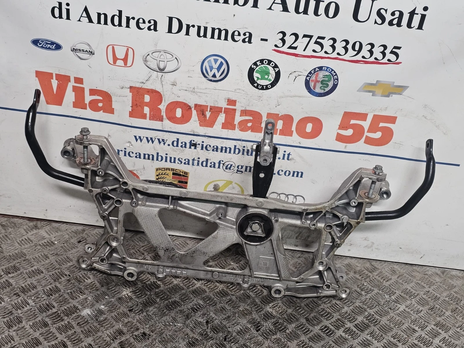 ASSALE ANTERIORE CULLA MOTORE AUDI A3 8Y COD 5Q0199855P ANNO 2022