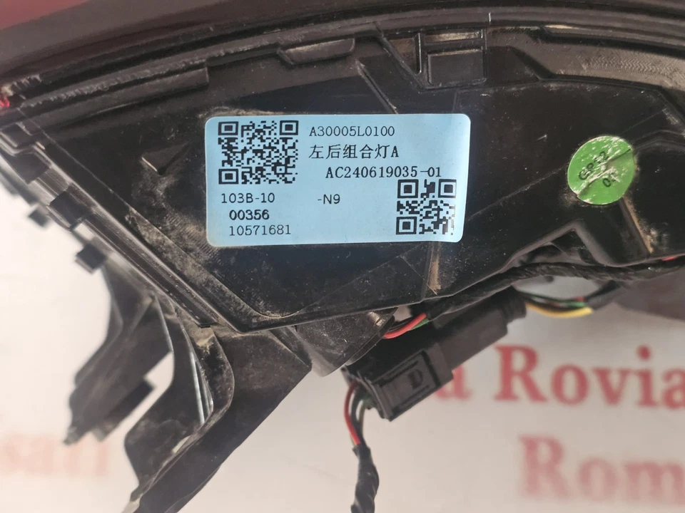 LUCI POSTERIORE SX MG ZS COD A30005L0100 - immagine 4