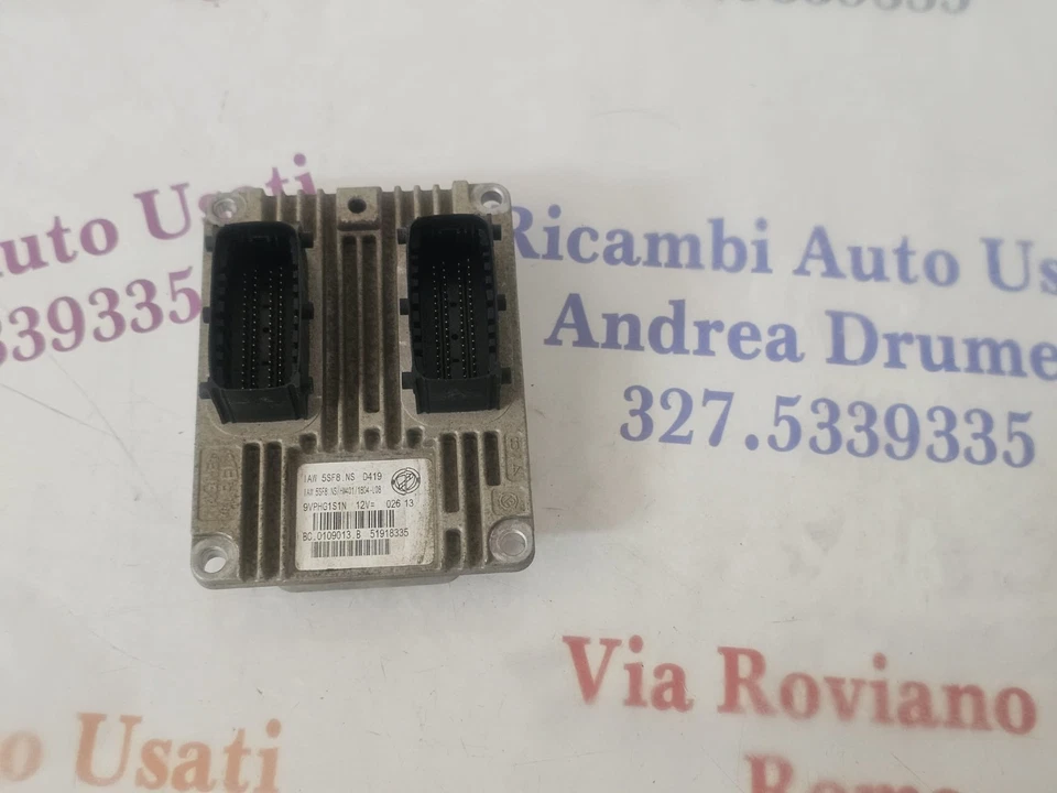 CENTRALINA MOTORE FIAT PUNTO 188 COD IAW 5SF8.NS COD 51918335 - immagine 3
