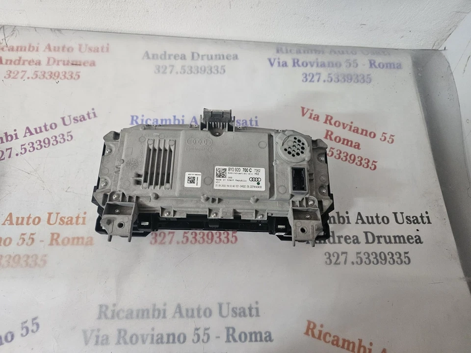 TACHIMETRO QUADRO STRUMENTI AUDI A3 MOD 8Y 2.0 DIESEL 2020-2025 COD 8Y0920700C - immagine 7