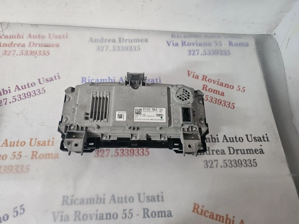 TACHIMETRO QUADRO STRUMENTI AUDI A3 MOD 8Y 2.0 DIESEL 2020-2025 COD 8Y0920700C - immagine 4
