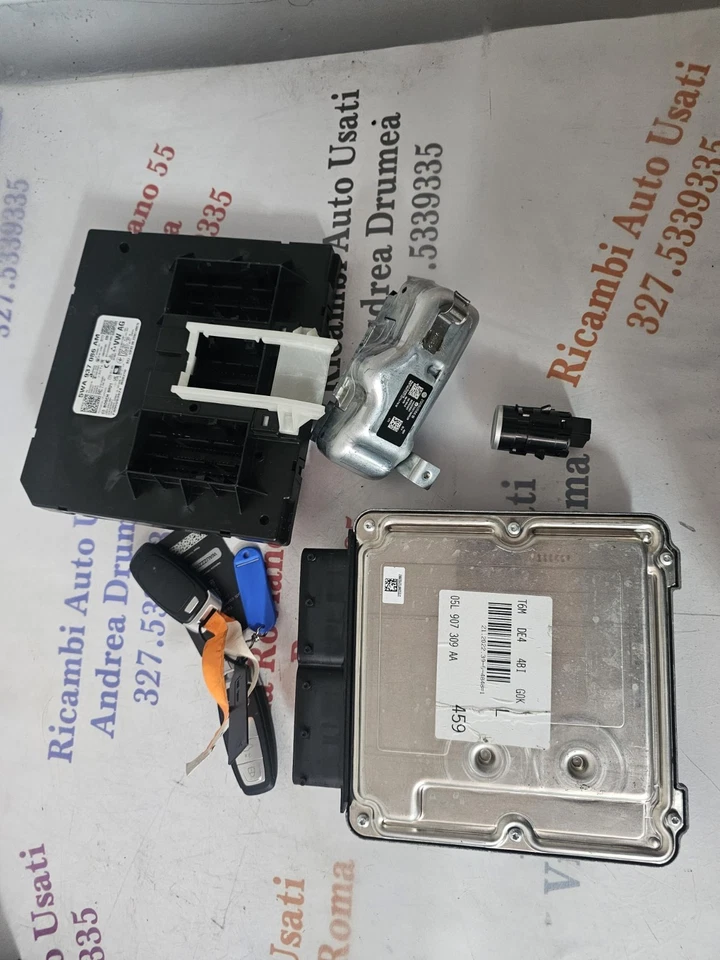 KIT ACCENSIONE AUDI A3 MOD.8Y 2.0 DIESEL 20/25 COD 05L907309AA COD 5WA937086AM