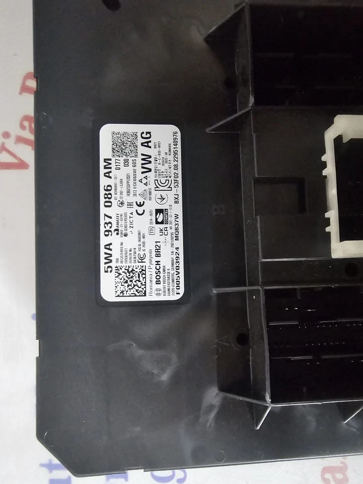KIT ACCENSIONE AUDI A3 MOD.8Y 2.0 DIESEL 20/25 COD 05L907309AA COD 5WA937086AM - immagine 5