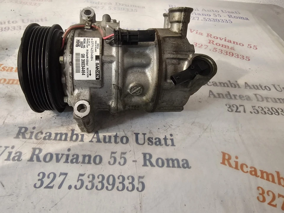COMPRESSORE OPEL ASTRA K 1.6 DIESEL 2016-2021 SANDEN 39034464