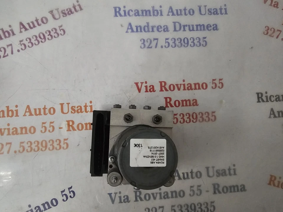 POMPA ABS SMART 451 MHD 2007-2014 A4514201275 0265951118 - immagine 7