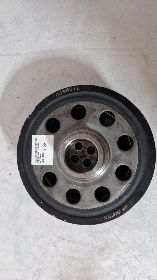 PULEGGIA ALBERO MOTORE BMW S1 S3 1.8/2.0 D N47D20A 544013710 - immagine 2