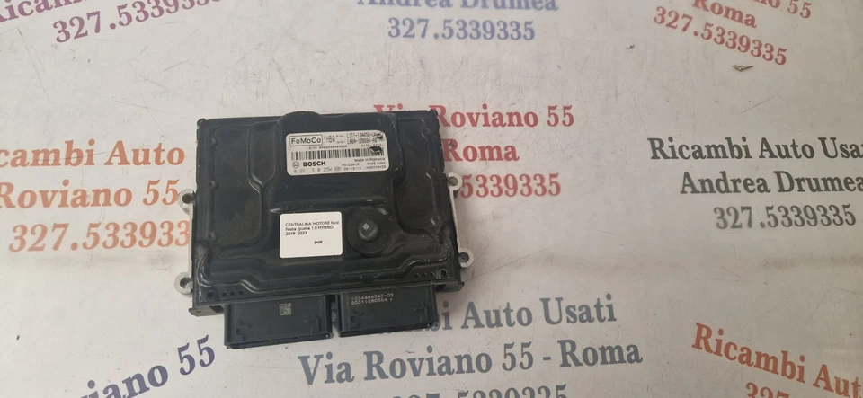 CENTRALINA MOTORE FORD FIESTA /PUMA 1.0 HYBRID 19-23 BOSCH 0261S1025W MG1CS016 - immagine 2