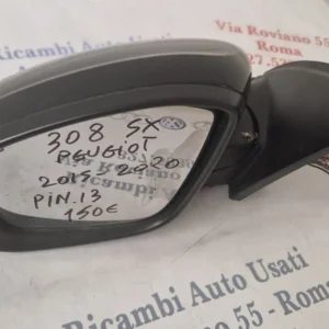 SPECCHIETTO RETRIVISORE PEUGEOT 308 SX 2015-2020 PIN 13