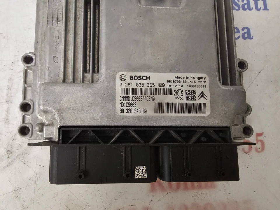 Centralina Motore Bosch Citroën / Peugeot 1.5 BlueHDi – 0281035365 / 9832694380 - immagine 6