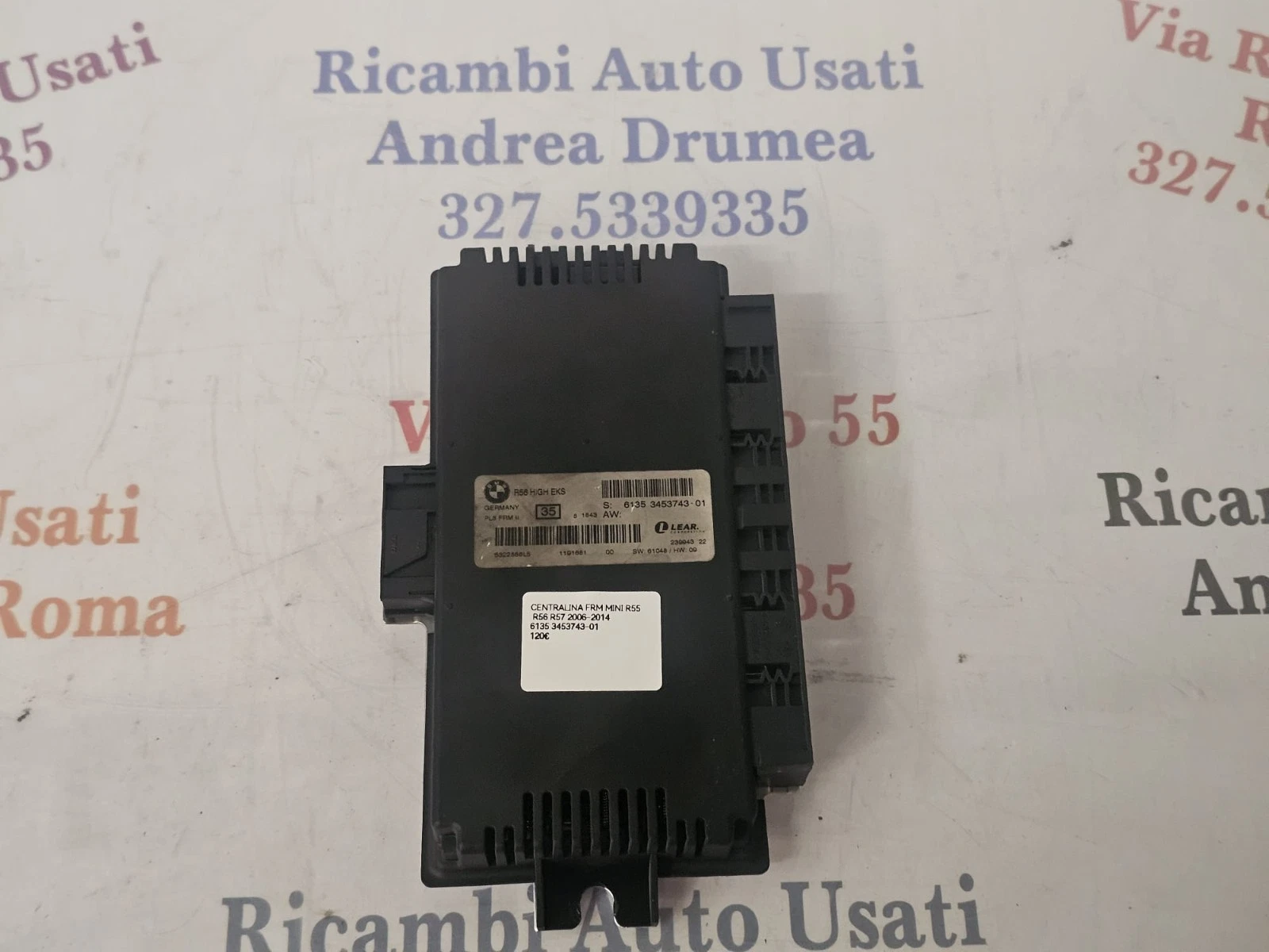 Centralina FRM Vano Piedi Mini R55 - R56 - R57 (2006-2014) – Codice 6135 3453743-01 - immagine 7