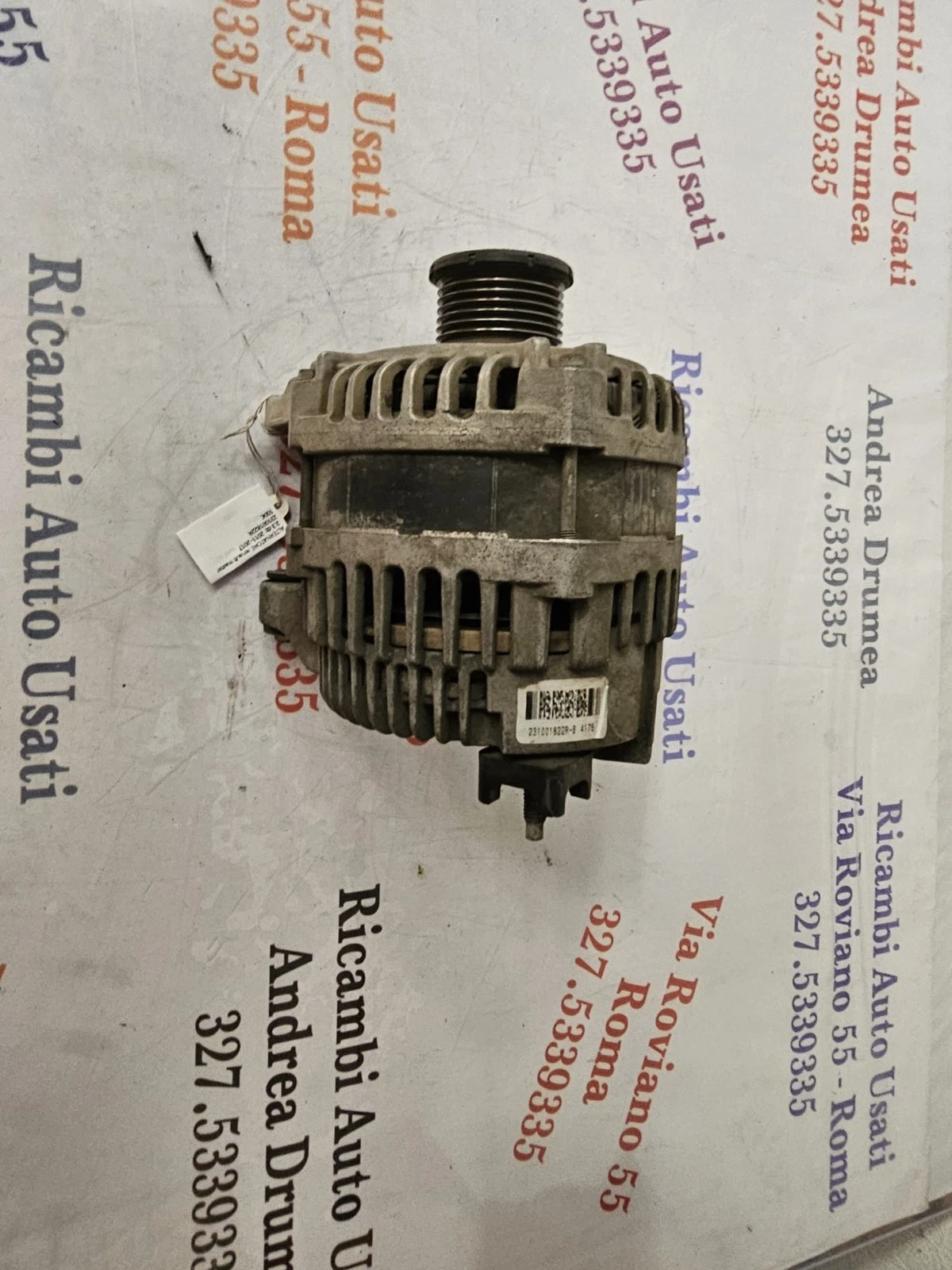 Alternatore Renault Master - Opel Movano 2.3 dCi – Codice 231001822R - immagine 3