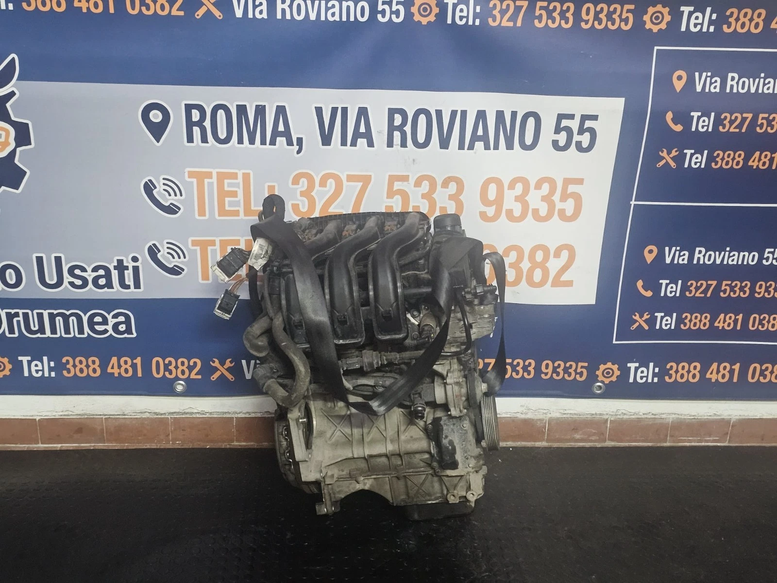 Motore Citroen C3 / Peugeot 208 1.2 Benzina 82CV – Codice HM01 /–KM 109.000 - immagine 2