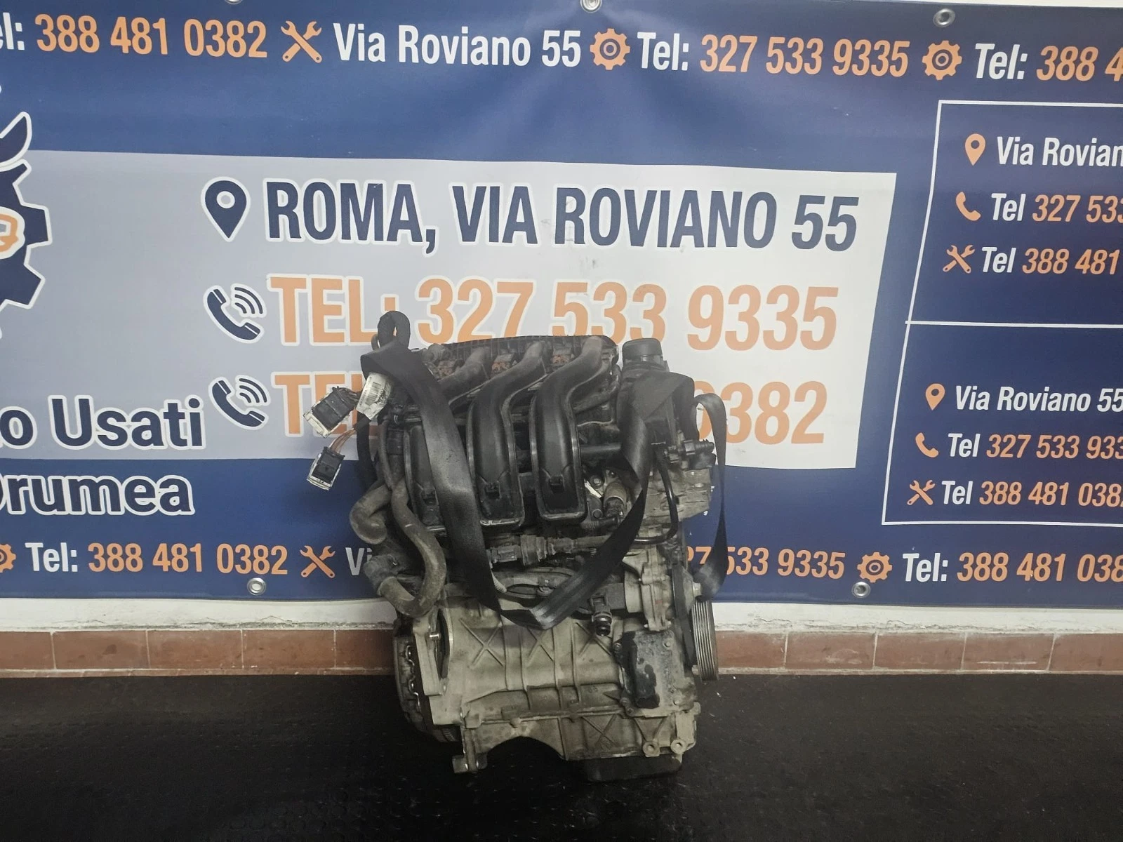 Motore Citroen C3 / Peugeot 208 1.2 Benzina 82CV – Codice HM01 /–KM 109.000