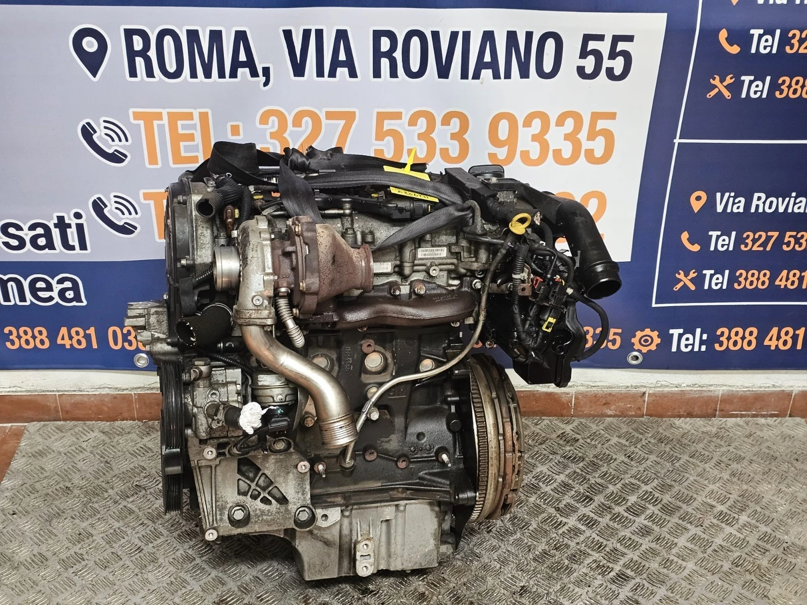 MOTORE OPEL INSIGNIA 2.0 DIESEL 2008-2015 KM 147.000 COD A20DTH - immagine 2