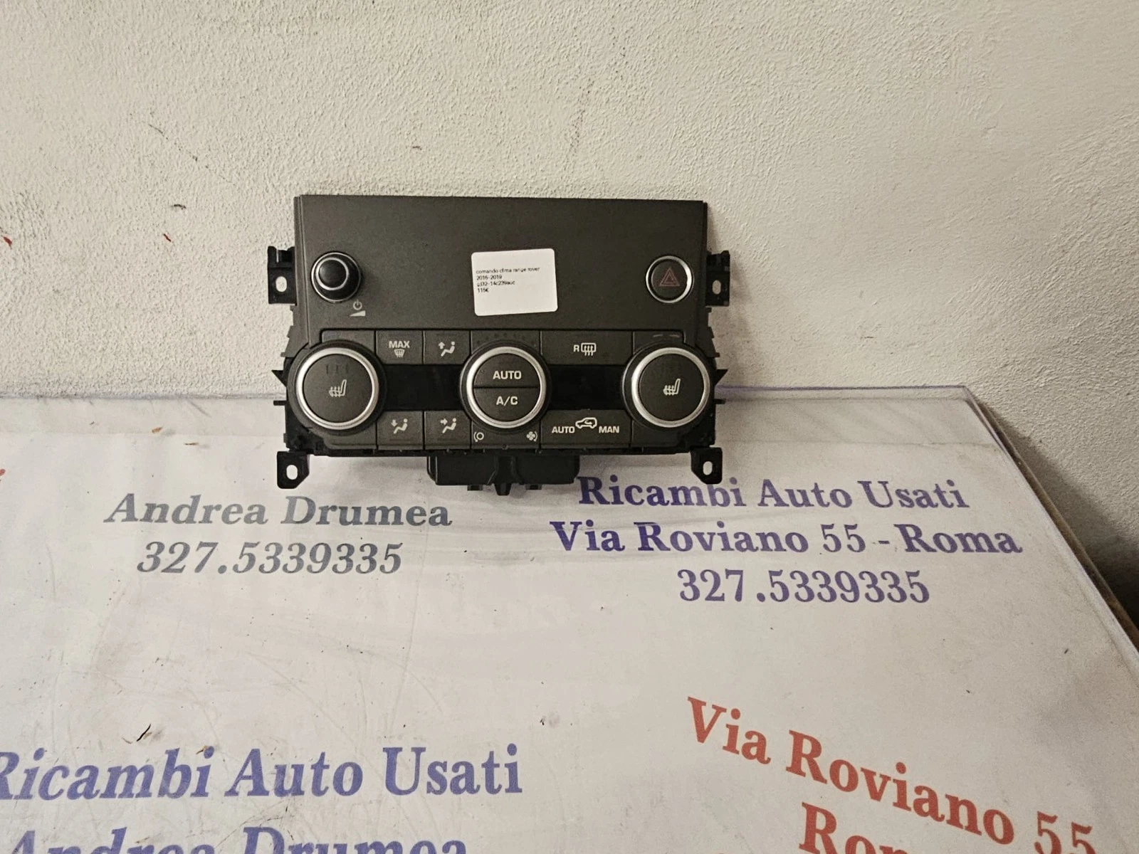 Comando Clima Range Rover Evoque / Discovery Sport – Codice GJ32-14C239-AUC - immagine 5