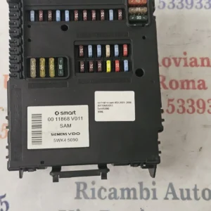 Centralina SAM Fusibiliera Smart Fortwo 450 – Codice 0011868 V011 / 5WK45090