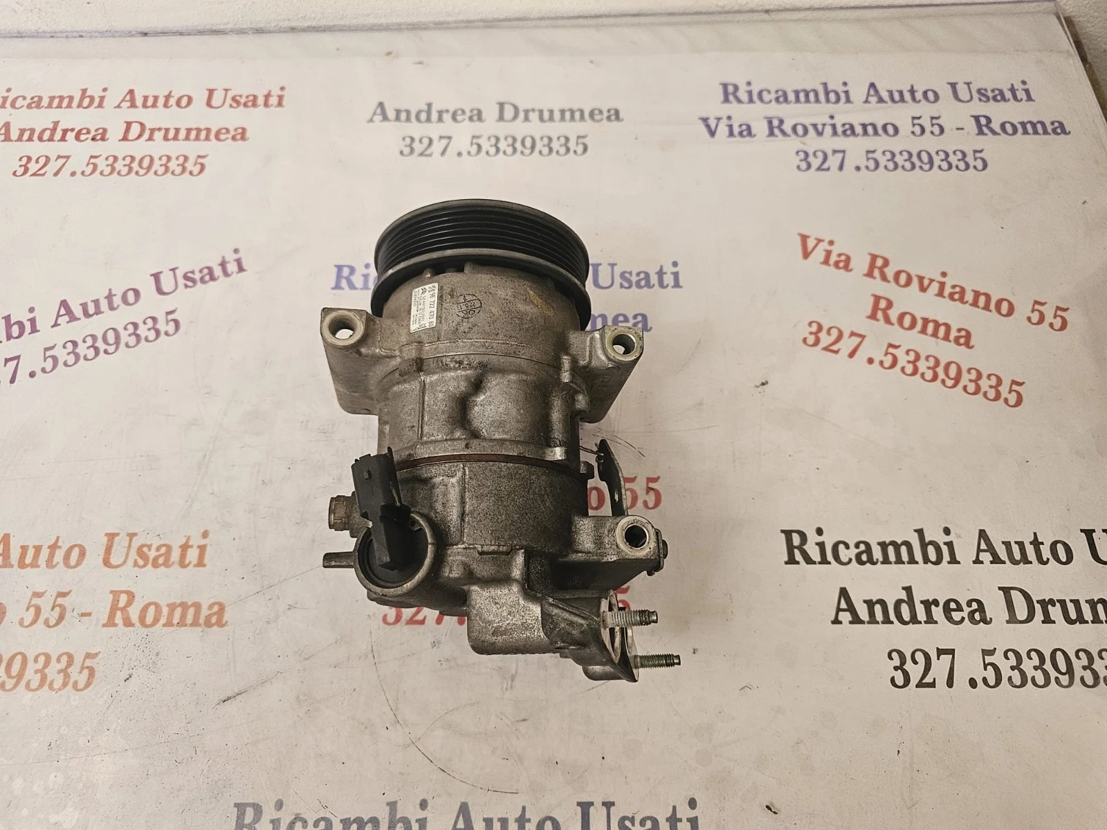 Compressore Clima Peugeot 208 / Citroën C3 1.2 Benzina PureTech Cod 9672247080 - immagine 4