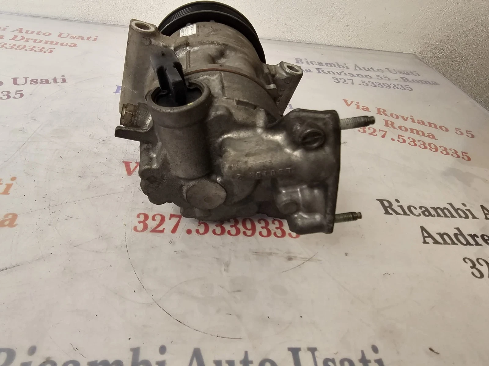 Compressore Clima Peugeot 208 / Citroën C3 1.2 Benzina PureTech Cod 9672247080 - immagine 3