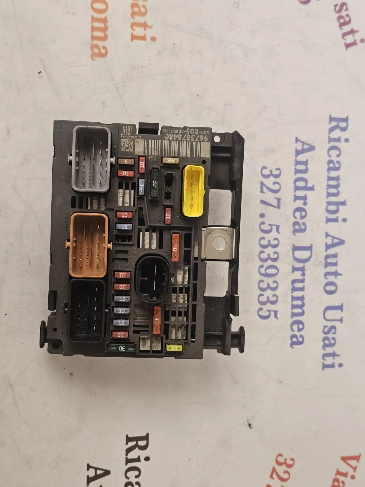 Centralina BSI Body Computer Peugeot 308 / Citroën C4 Cod 9675878480/ BSM R05-00