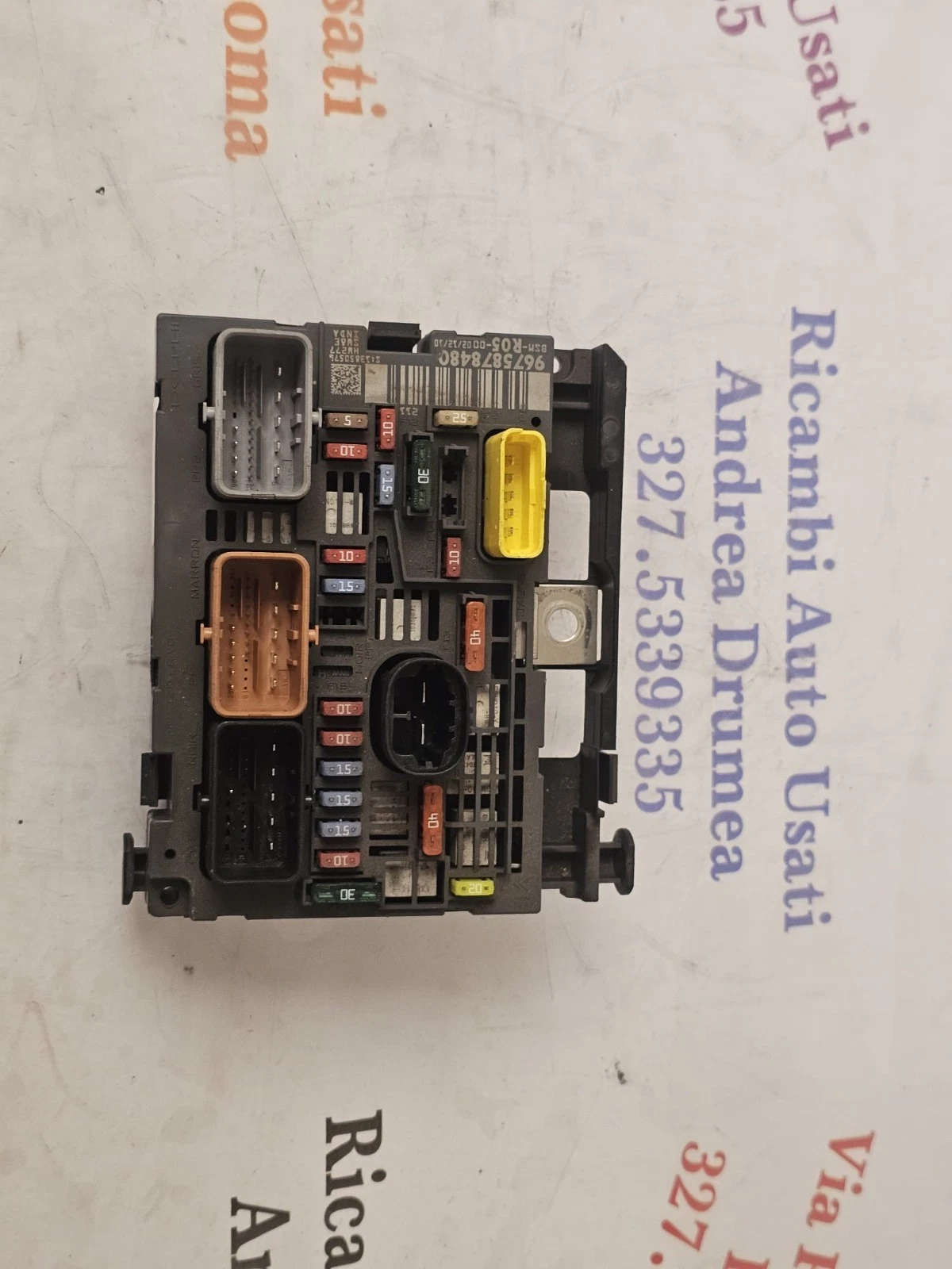 Centralina BSI Body Computer Peugeot 308 / Citroën C4 Cod 9675878480/ BSM R05-00 - immagine 2