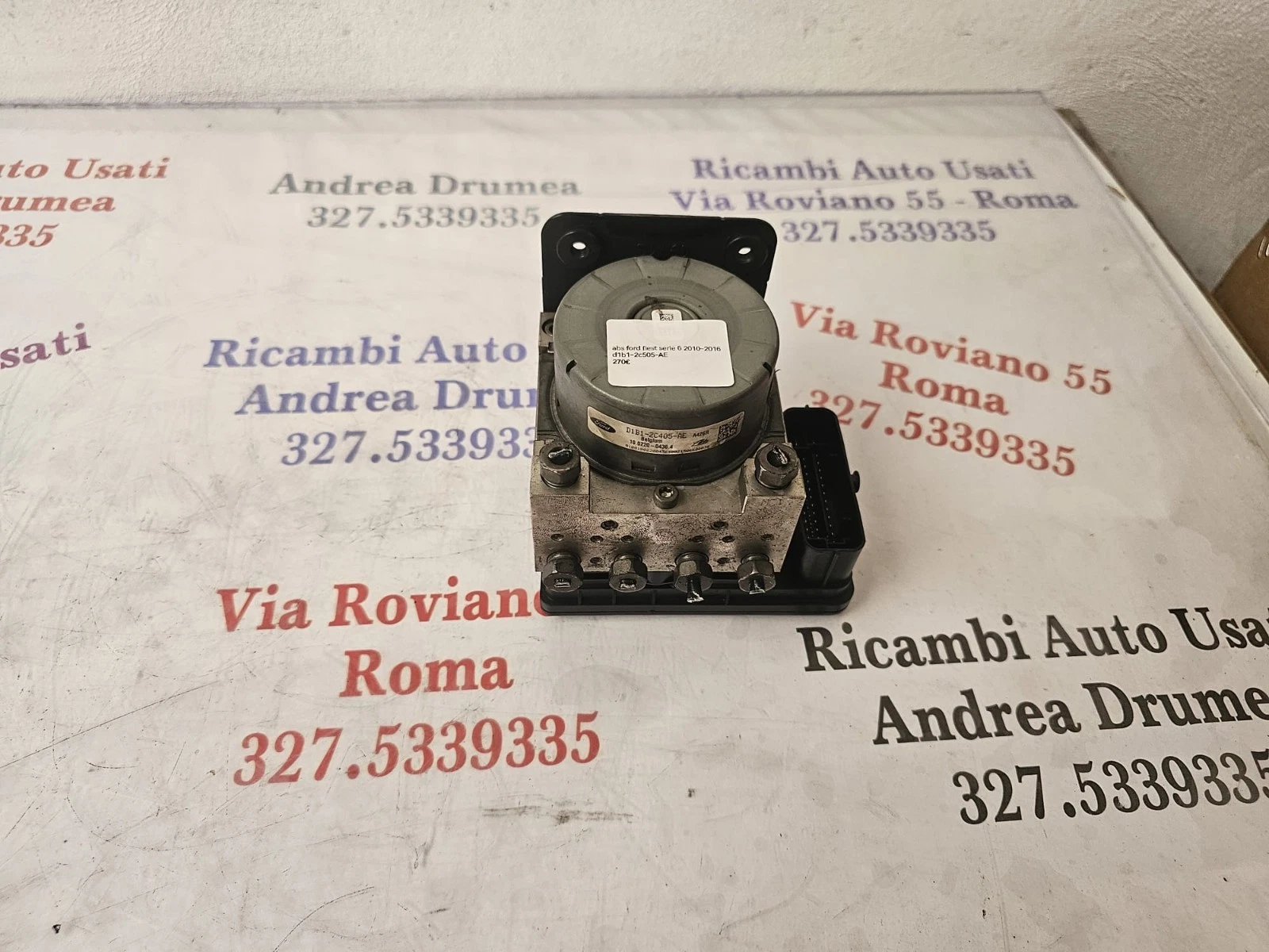 ABS Centralina ESP Ford Fiesta 6 MK7 Restyling (2012-2017)–Codice D1B1-2C405-AE - immagine 2