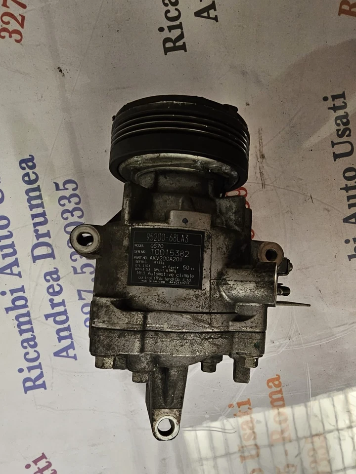 Compressore Aria Condizionata Suzuki Swift 1.2 Benzina 10/16 Codice 95200-68LA3 - immagine 3