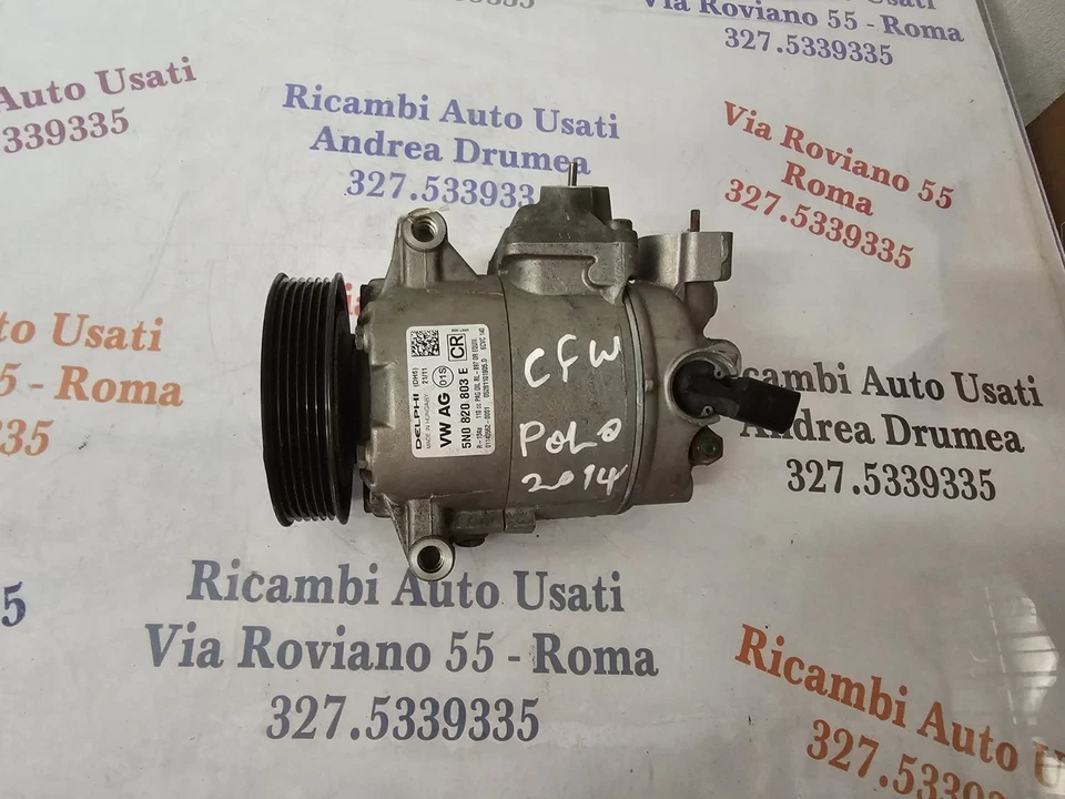Compressore Volkswagen Polo 1.2 TSI / TDI (2009-2015)– Codice 5N0820803E