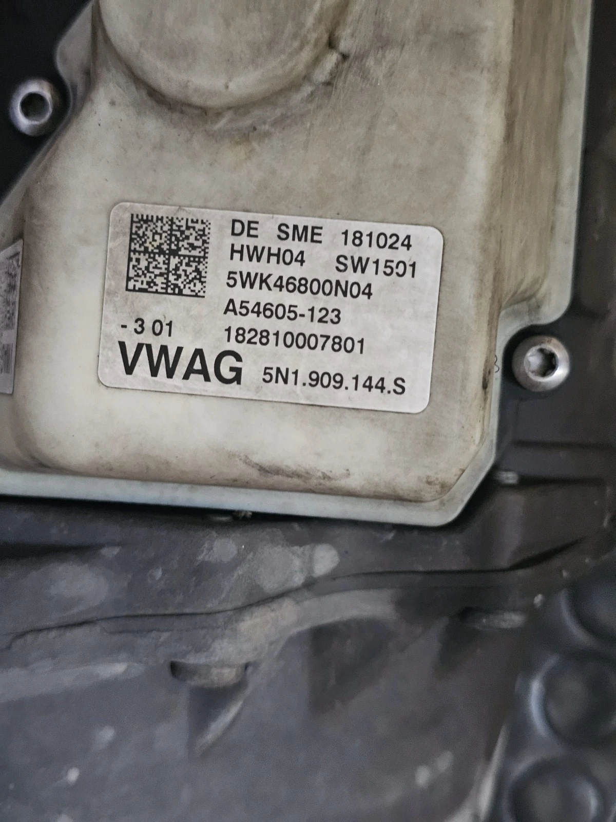 Scatola Sterzo VW Tiguan Touran Passat Audi Q3 2.0 TDI 3AB423050M / 5WK46800N04 - immagine 4