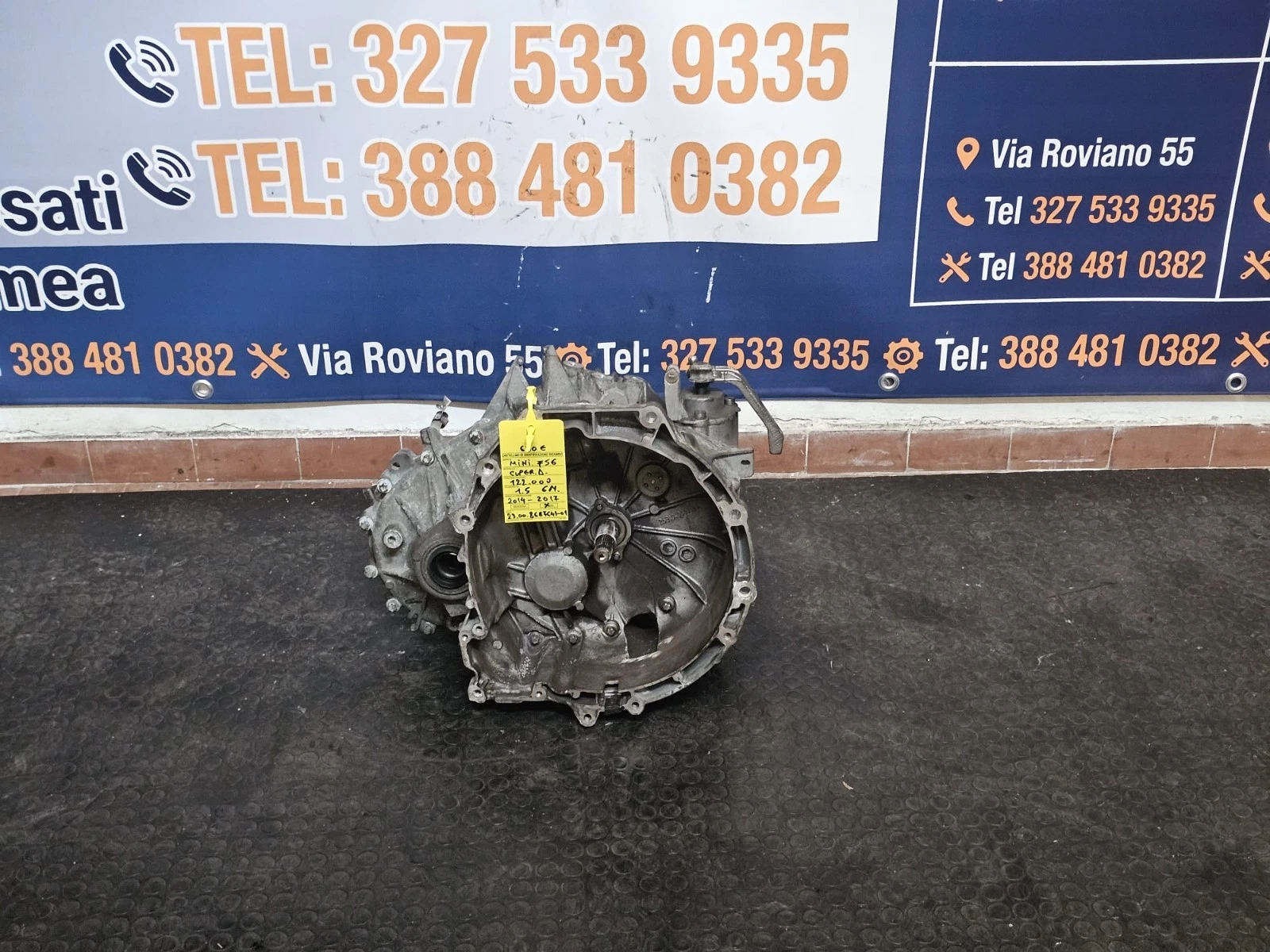 Cambio Mini Cooper D / One D F55 F56 1.5 DZ 6 M (122.000 KM) Cod 23.008687641-01 - immagine 7