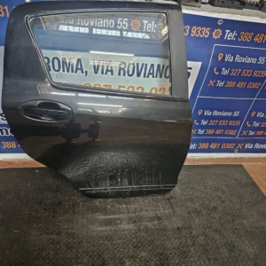 Porta Posteriore Destra Dx Toyota Yaris Anno 2015-2019 Nera Usata Originale