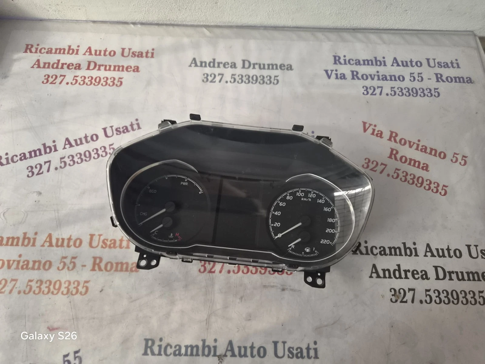 Quadro Strumenti Contachilometri Toyota Yaris Hybrid 1.5 Cod 83800-F5441 Denso - immagine 5