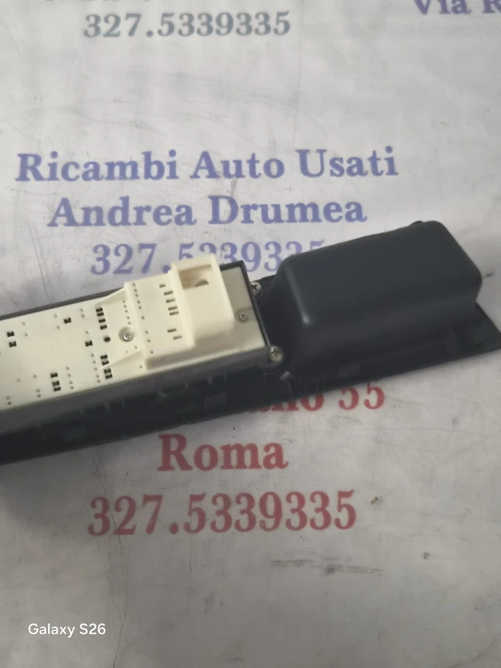 Pulsantiera Alzacristalli Sinistra Sx Toyota Yaris 2015-2019 Cod 088-1586 15 pin - immagine 3