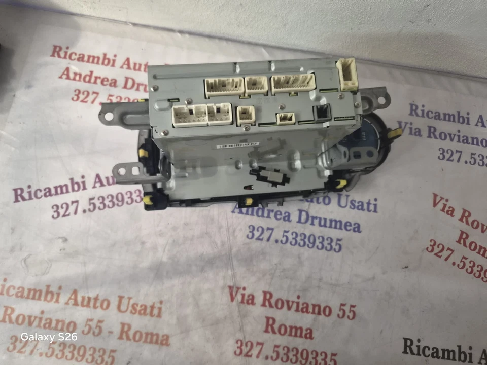 Autoradio Navigatore Toyota Yaris 2015-2019 Touch Cod 86140-0D320 Fujitsu Ten - immagine 5