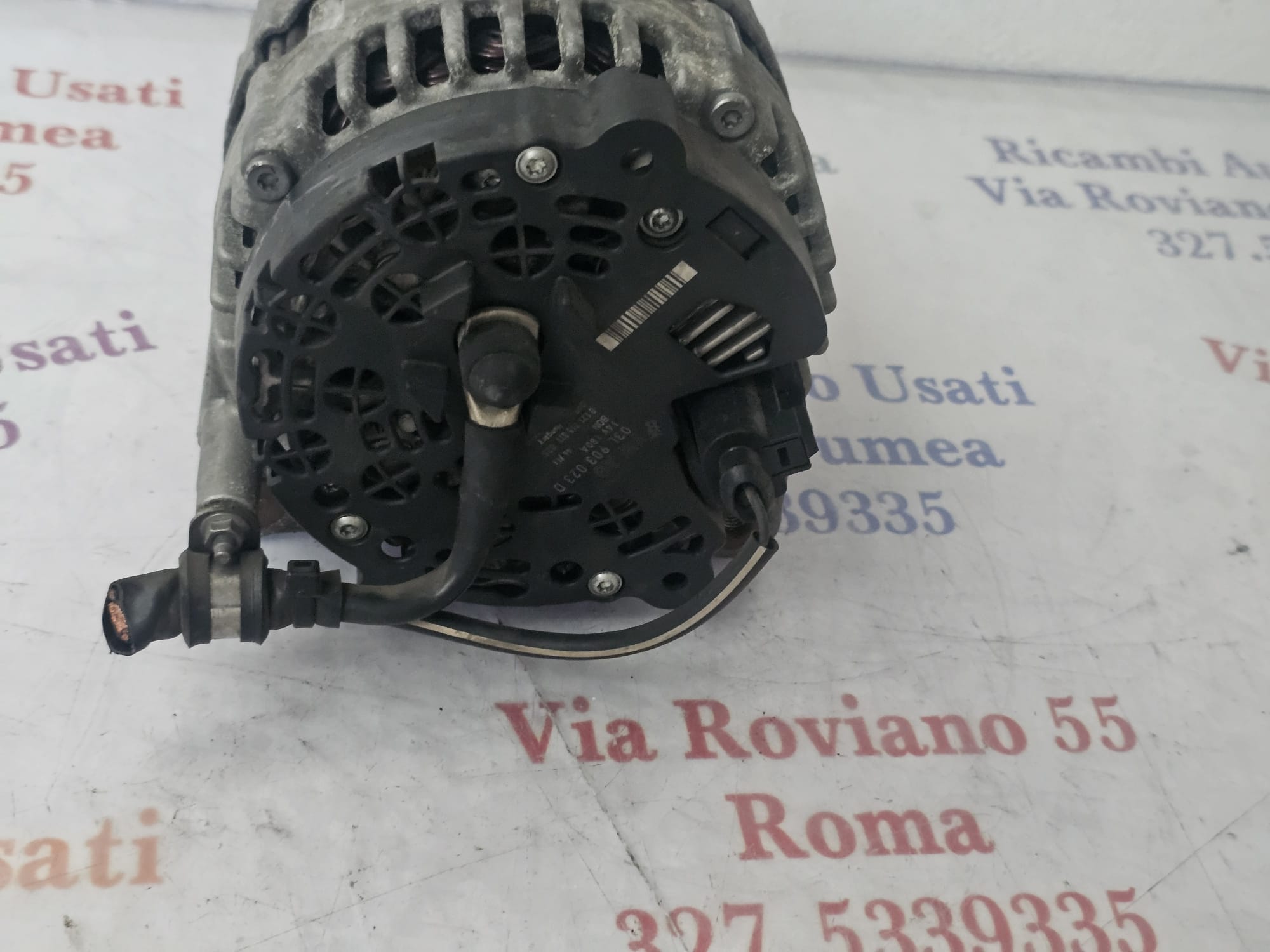 Alternatore Volkswagen Passat Golf Audi A4 A6 2.0 TDI 14V 180A Cod 03L903023D - immagine 4